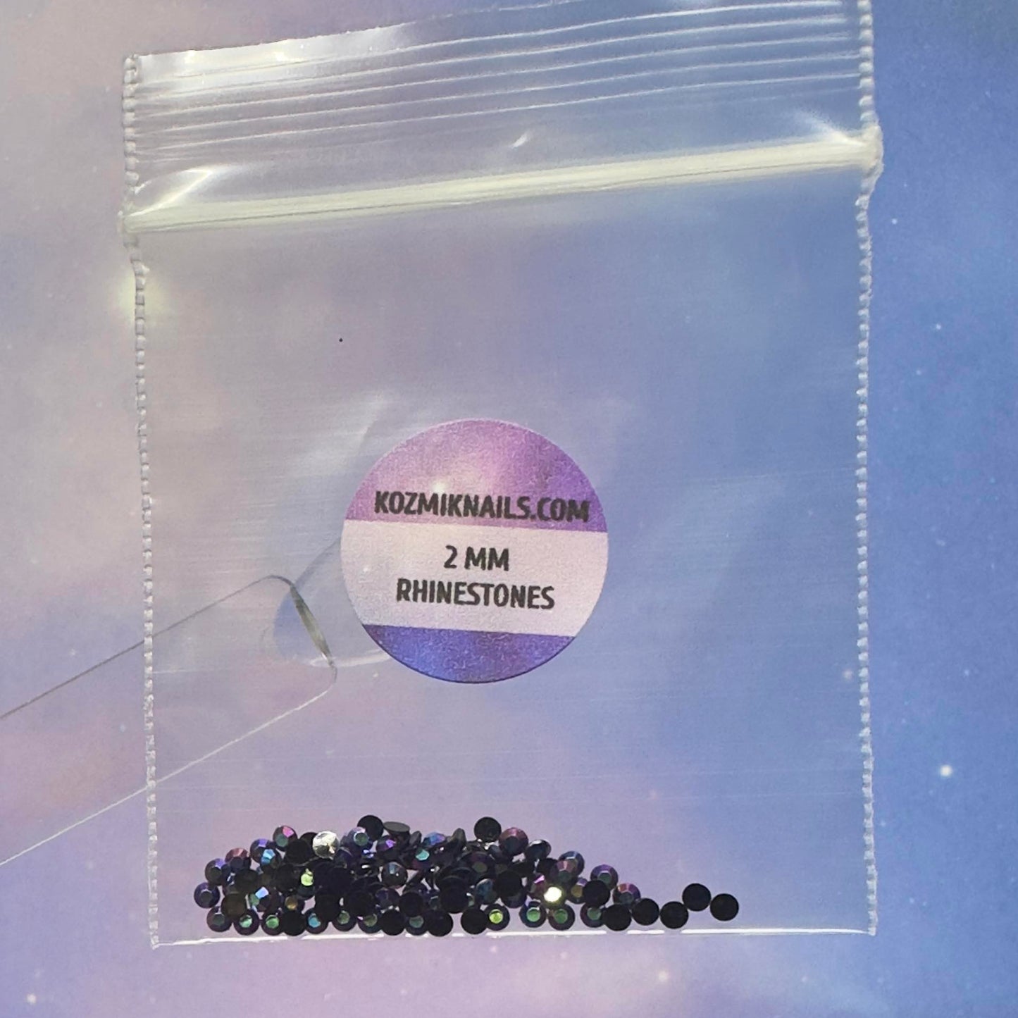 2mm Midnight Hour Rhinestones