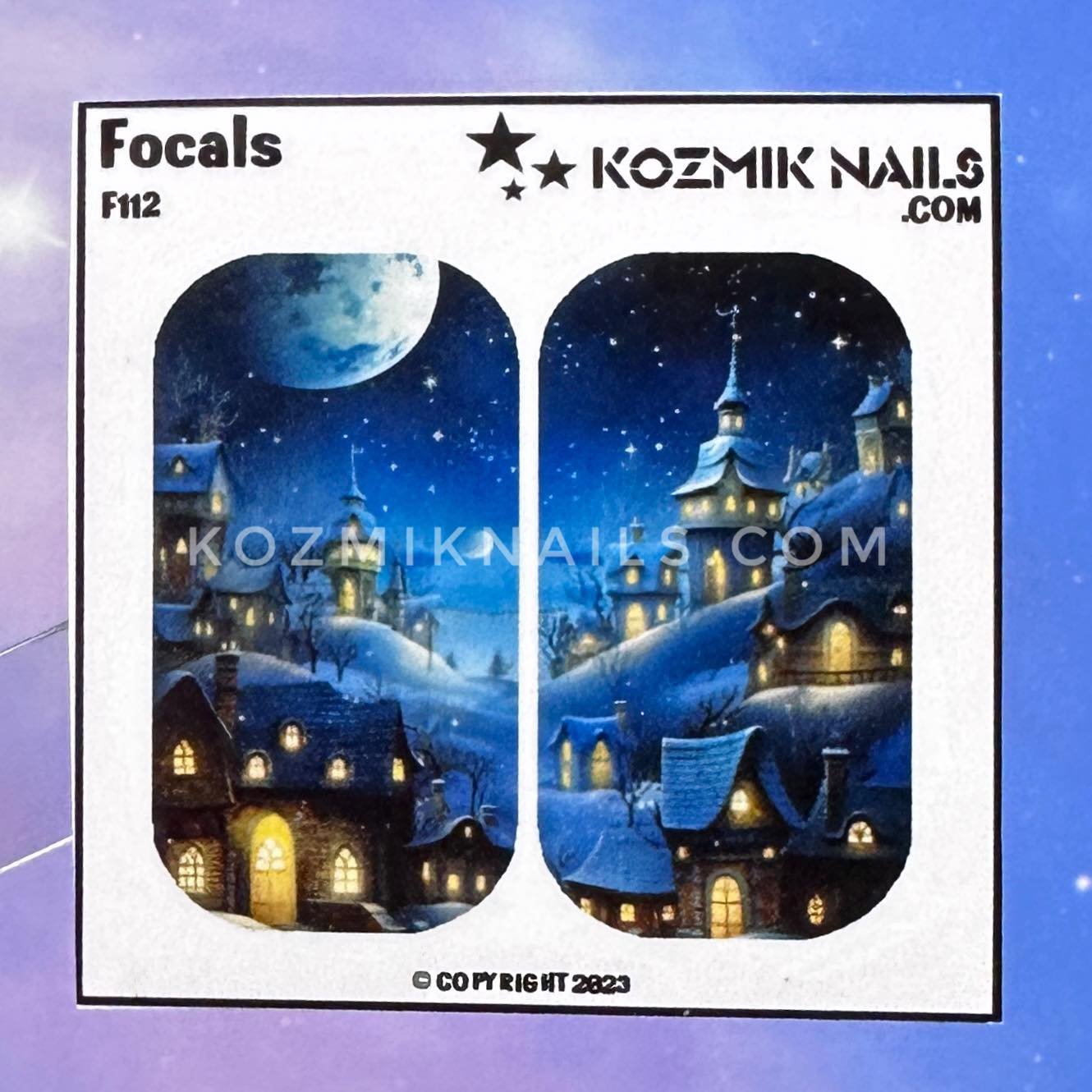 F112 Sleepy Lil Winter Town