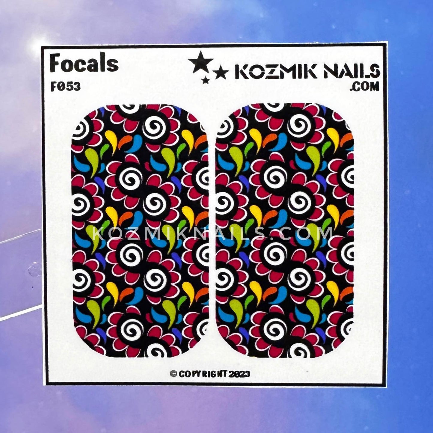 F053 Abstract Flowers