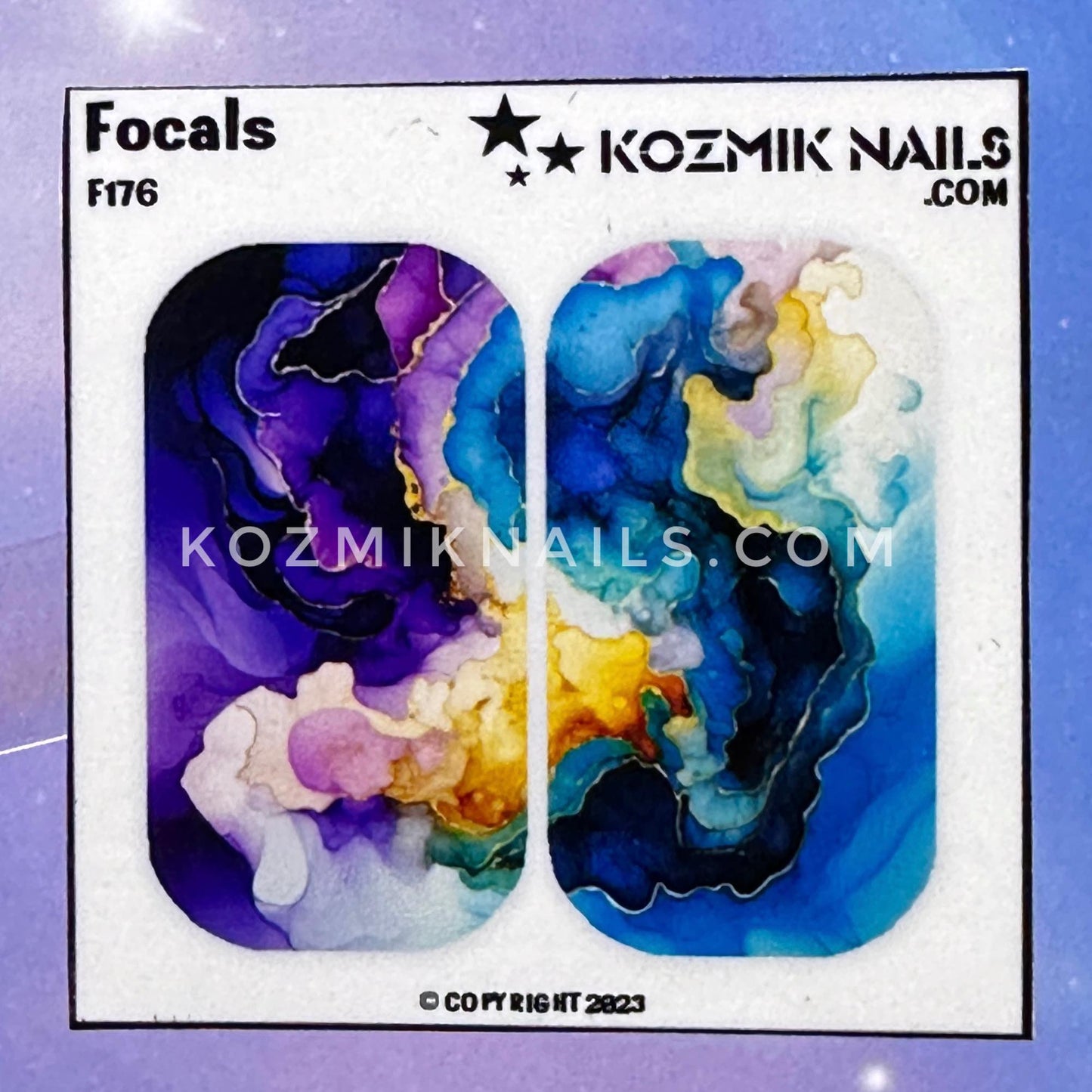 F176 Alcohol Ink Balance