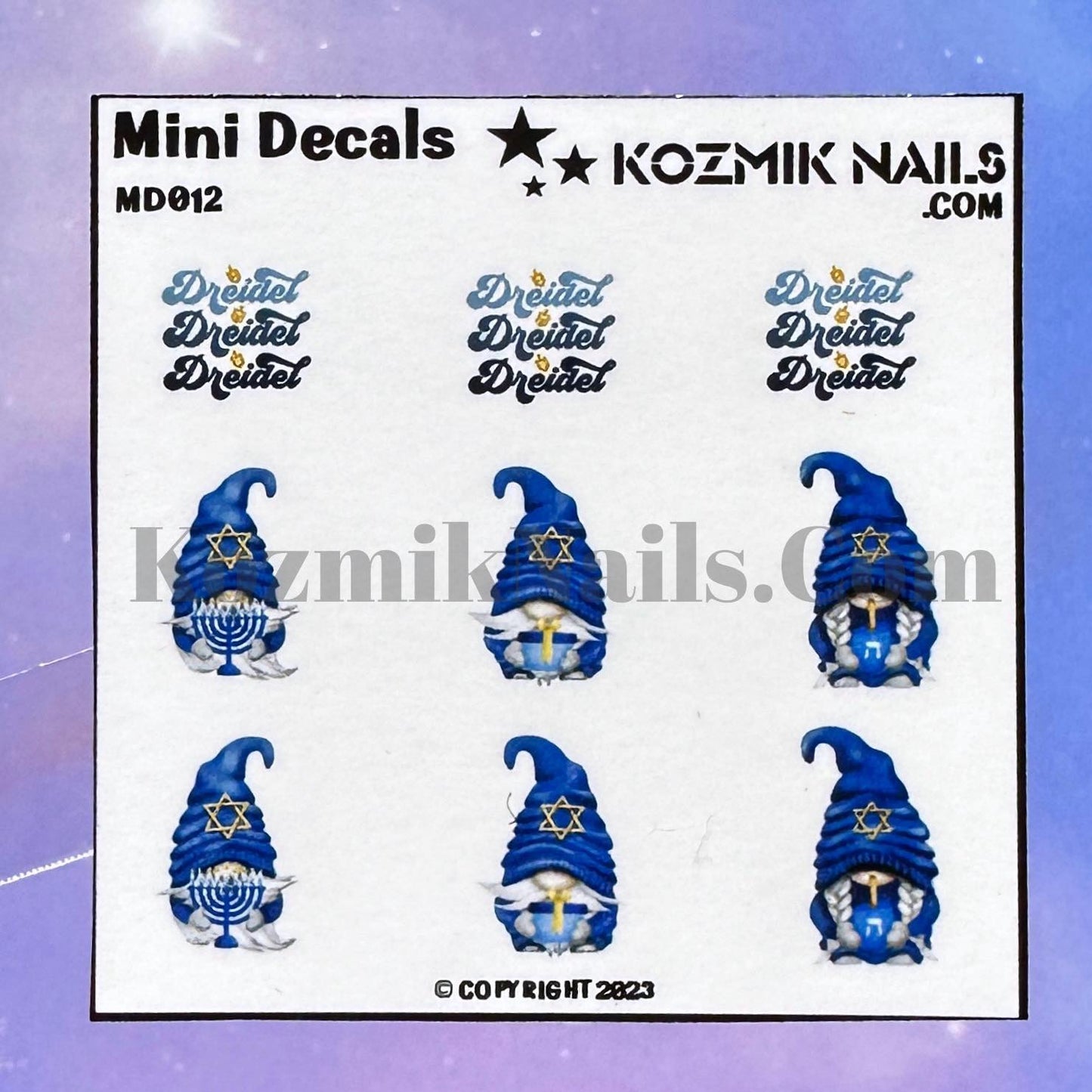 MD012 Hanukkah Gnomes