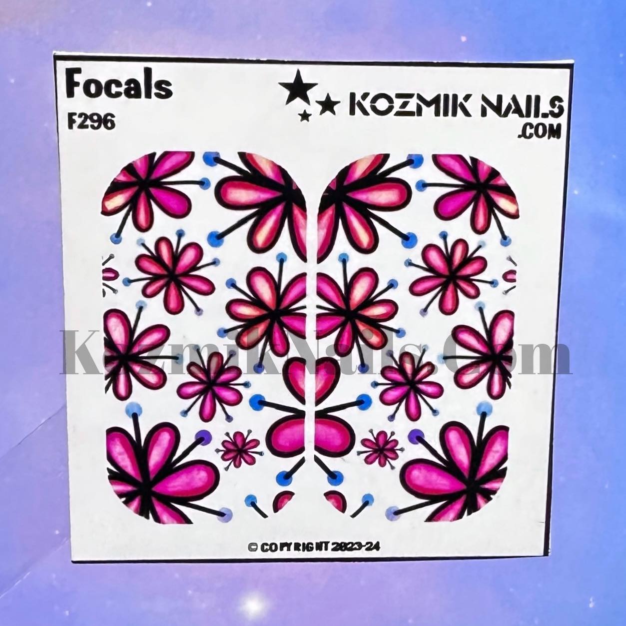 F296 Pink Flower Whimsy