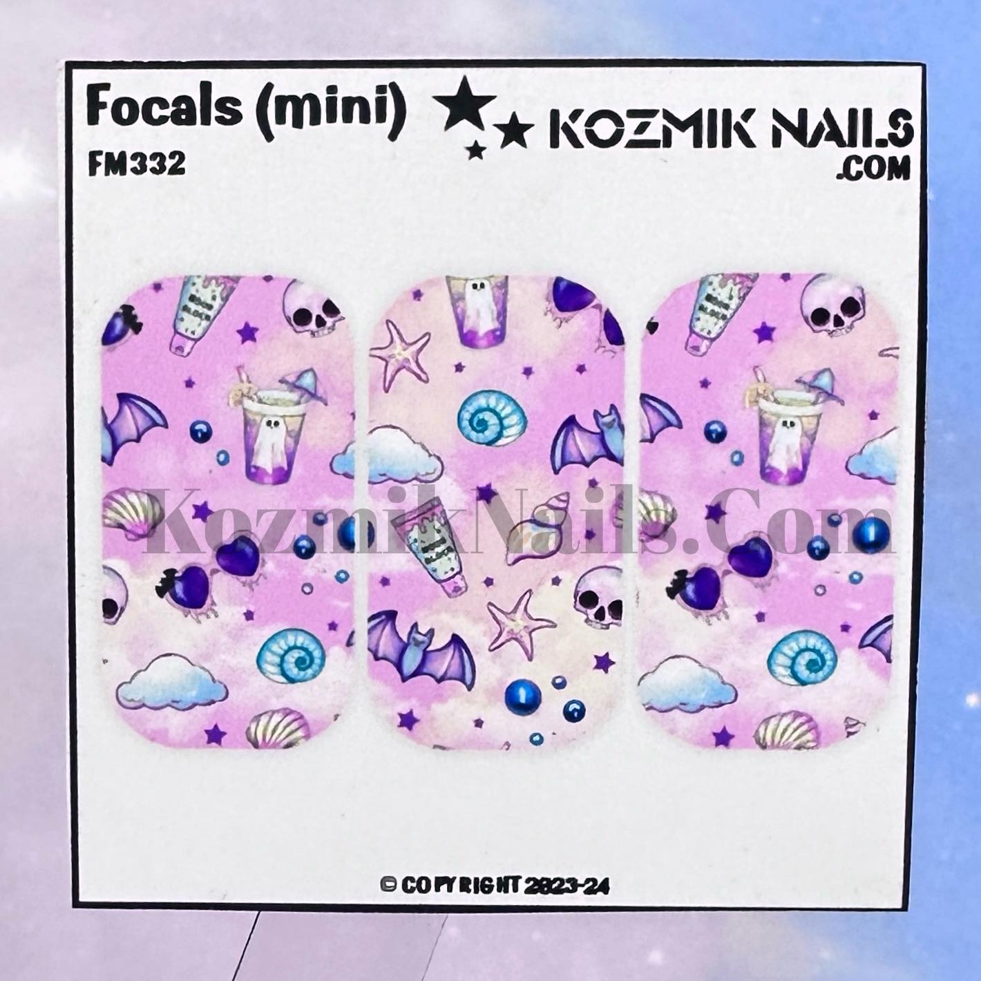 F332 Spooky Beach Time Pink