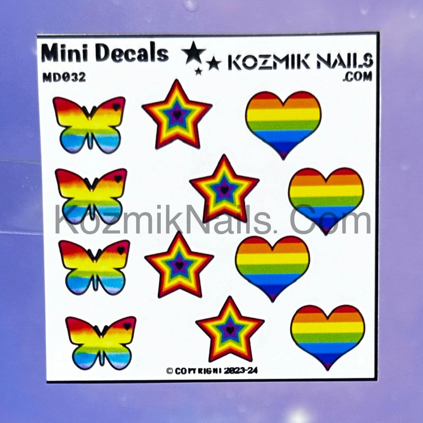 MD032 Rainbow Shapes