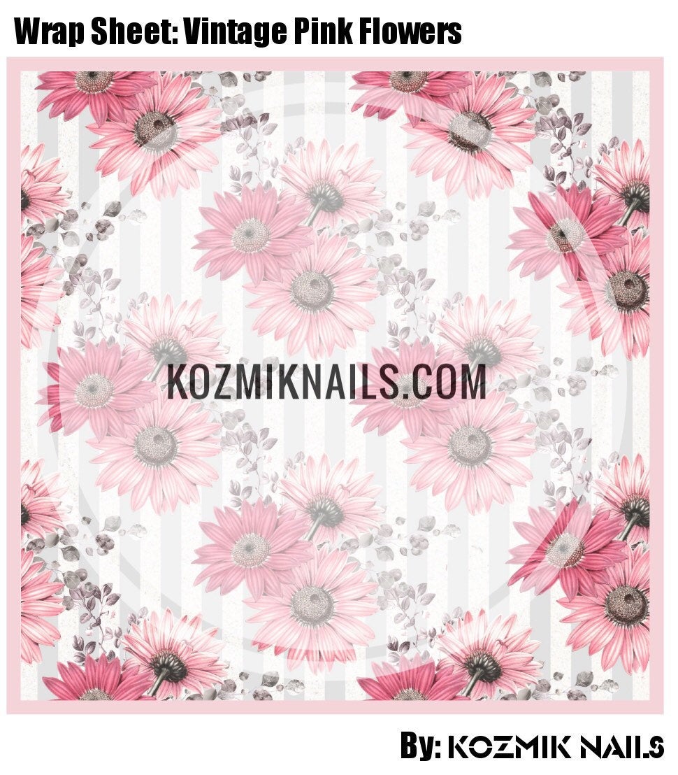 Perfectly Pink / Vintage Pink Flowers