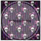 Purple Skulls with Stripes Wrap