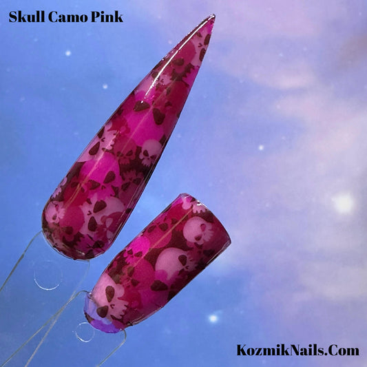 Skull Camo Pink