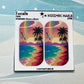 F819 Beach Sunset
