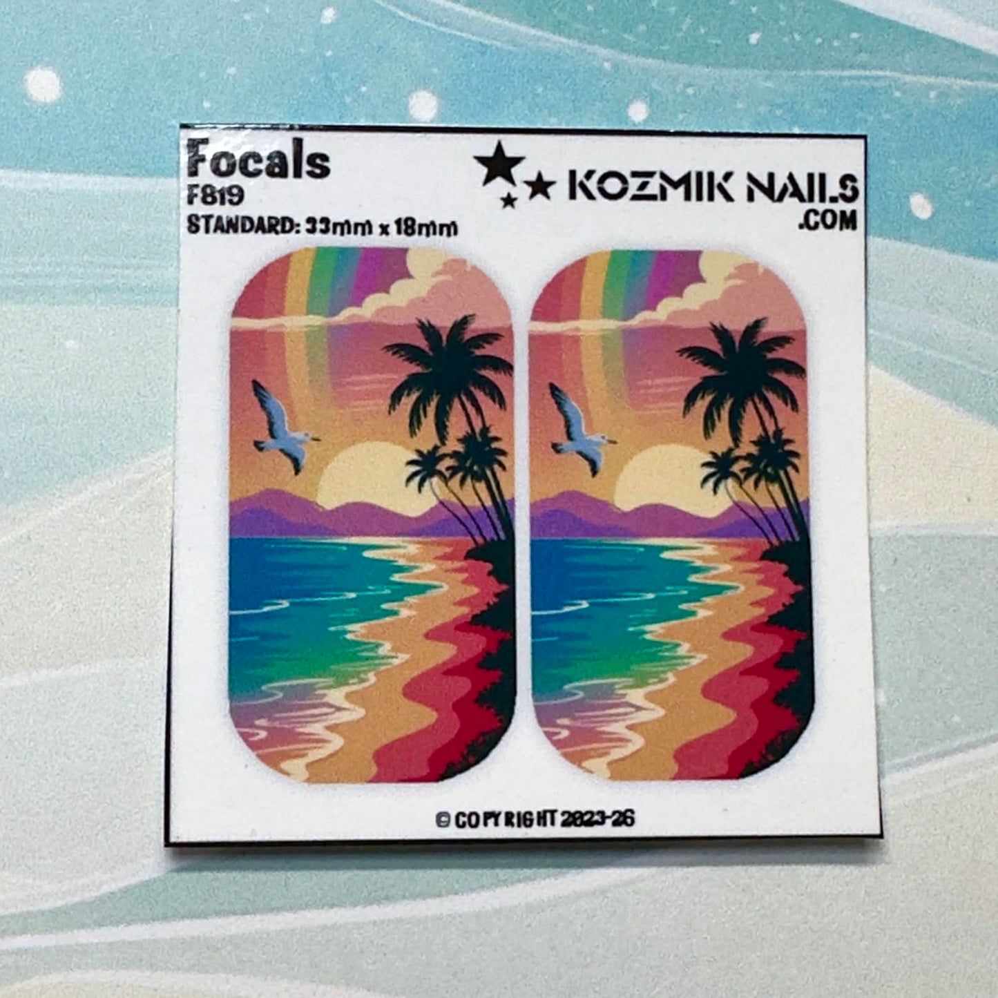 F819 Beach Sunset