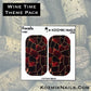 F489 Wine Random Stained Glass