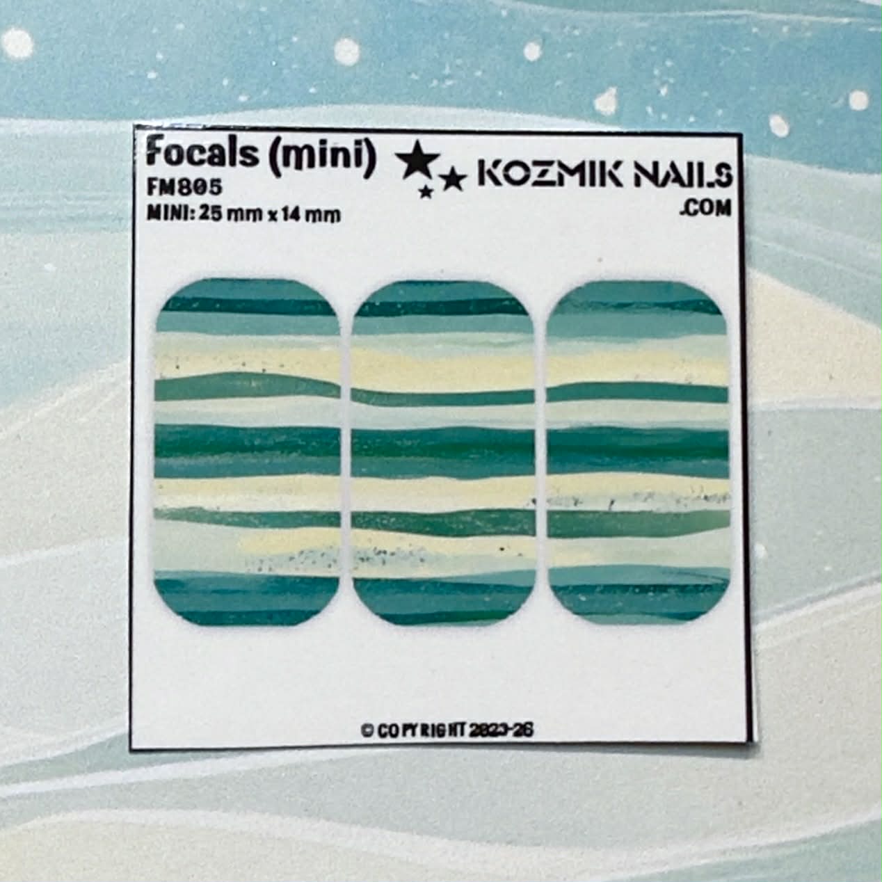 F805 Seaside Stripes