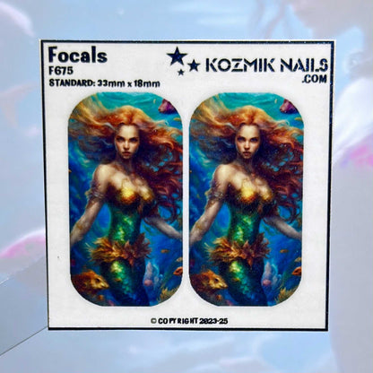 F675 Red Headed Mermaid