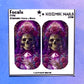 F756 Pink Skull Rose Queen
