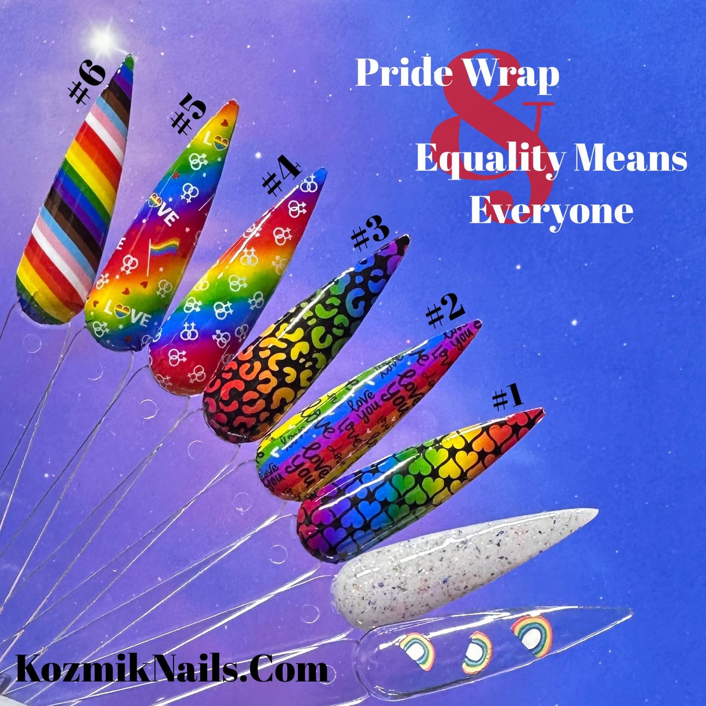 Equality Means Everyone / Pride Wrap Duo