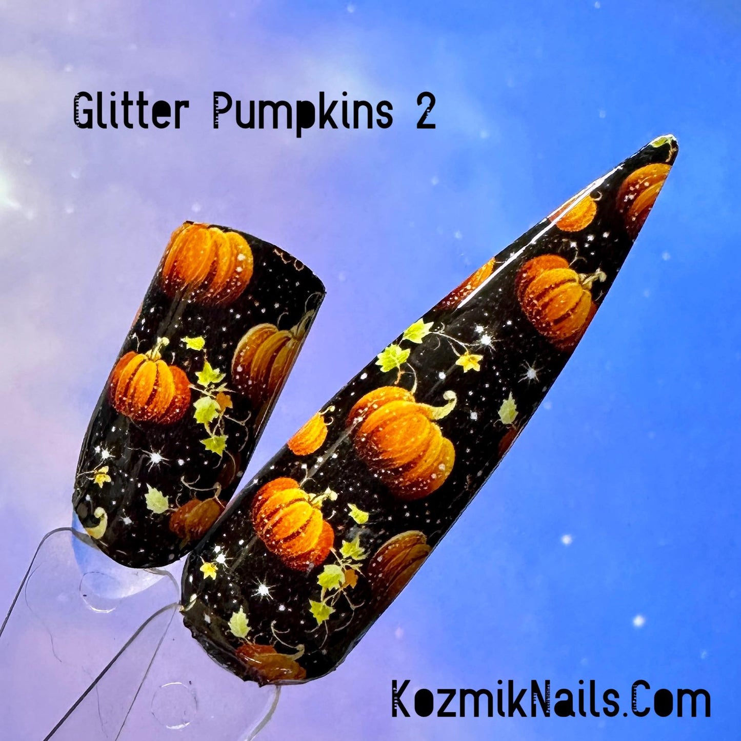 Glitter Pumpkins 2