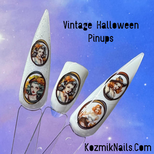 Vintage Halloween Pinups