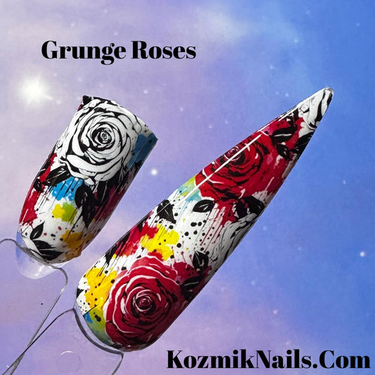 Roses grunge