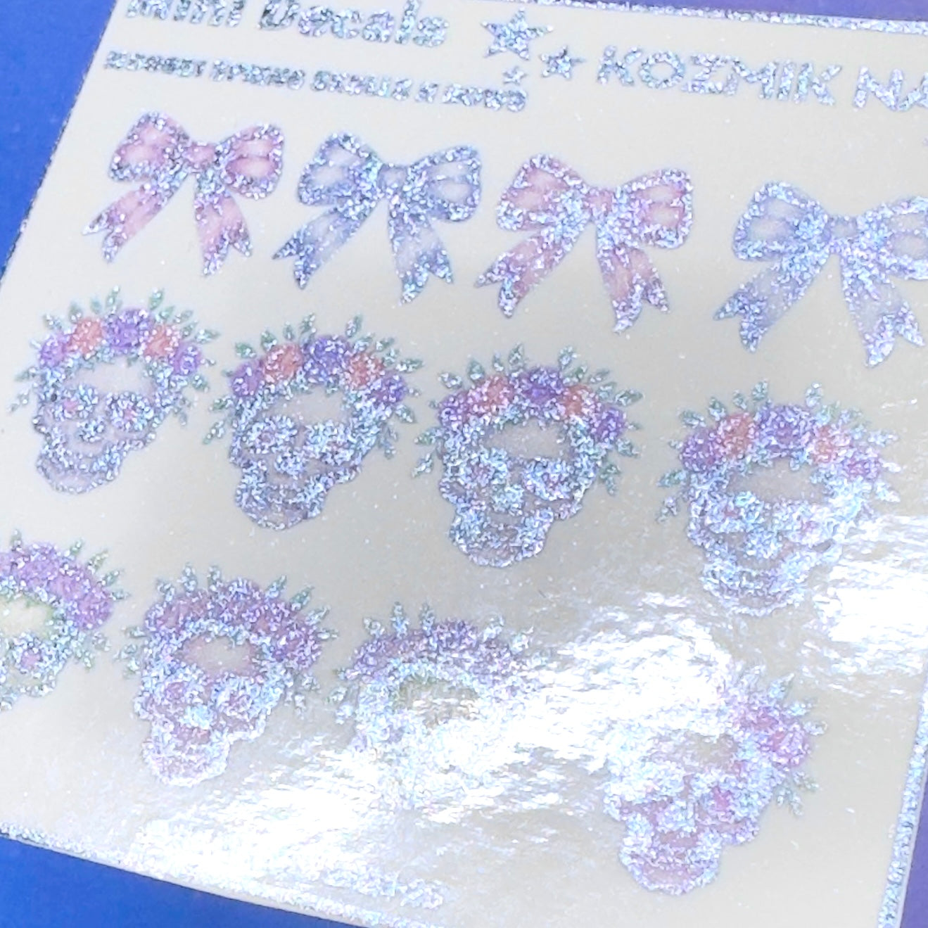 MD051 Spring Skulls n Bows