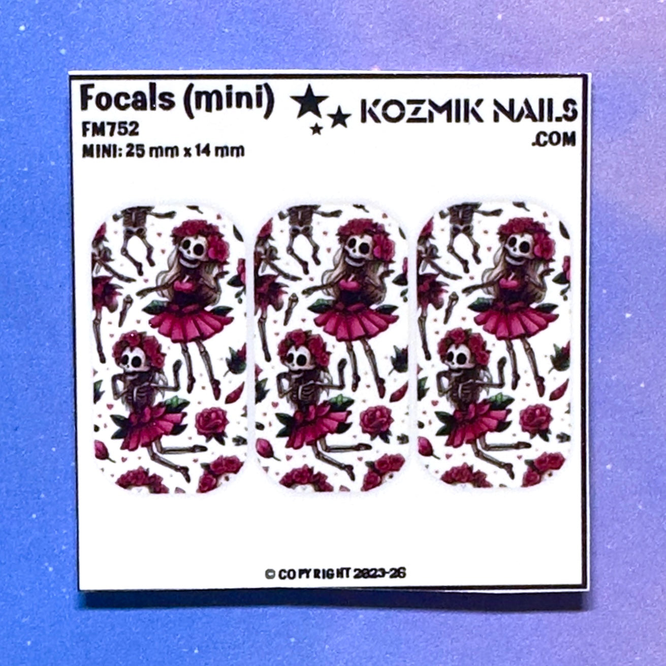 F752 Skull Rose Girls