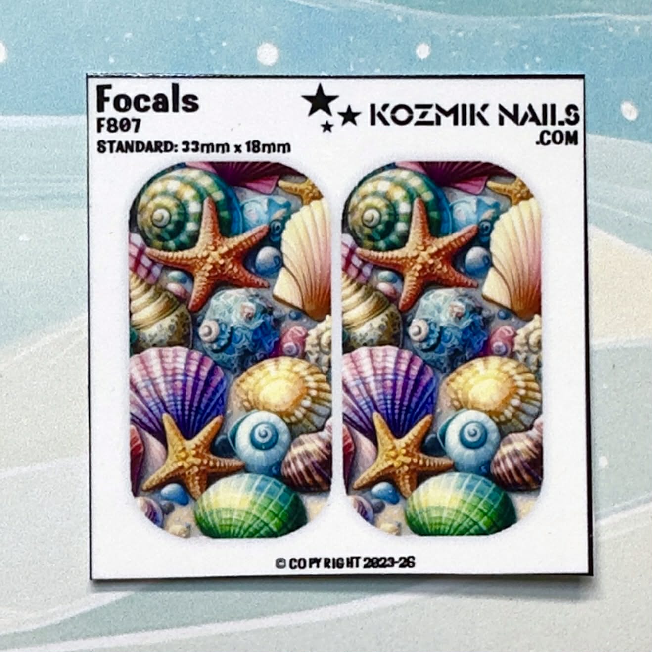 F807 Sea Shells & Starfish