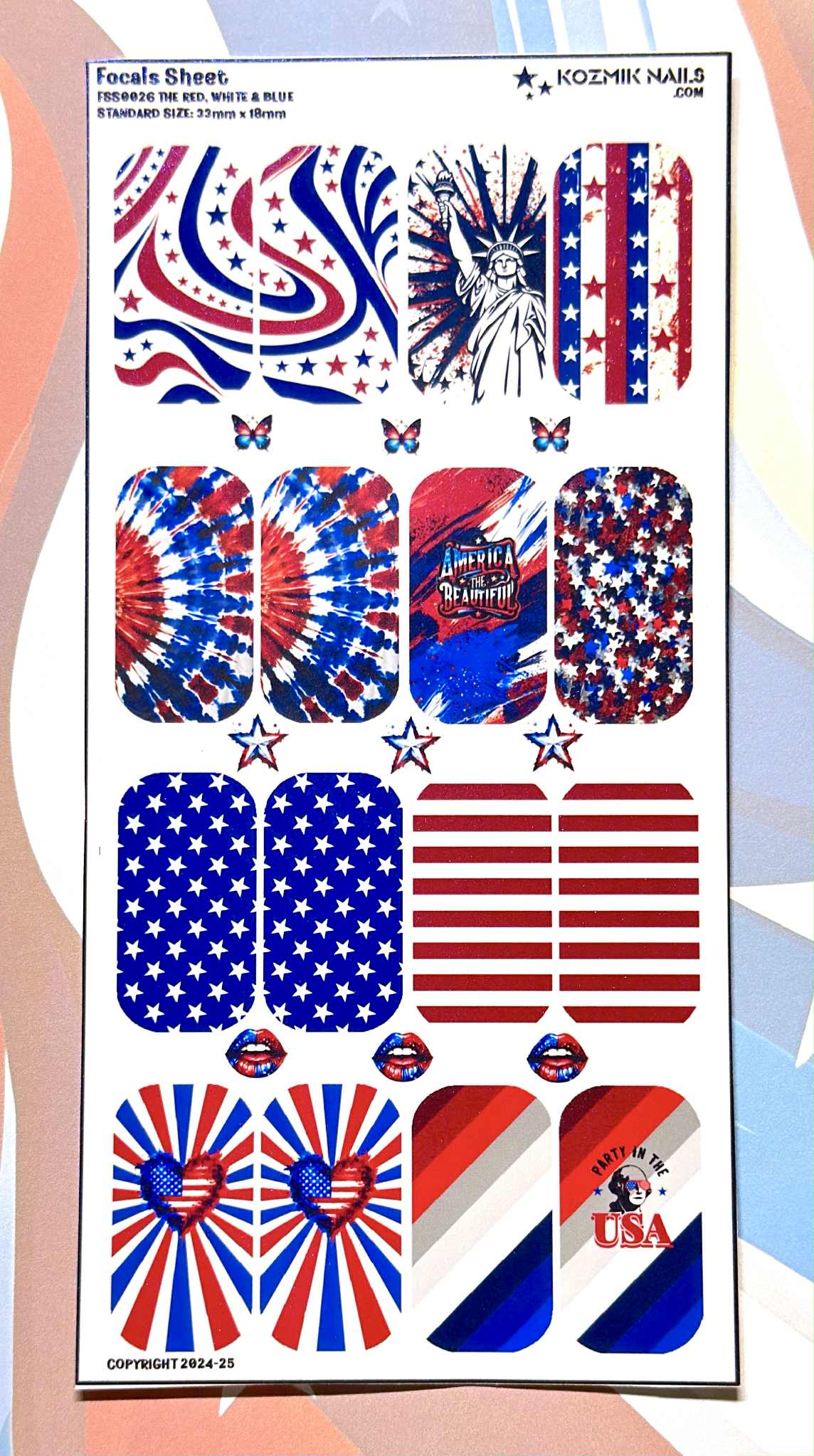 FS0026 The Red White and Blue