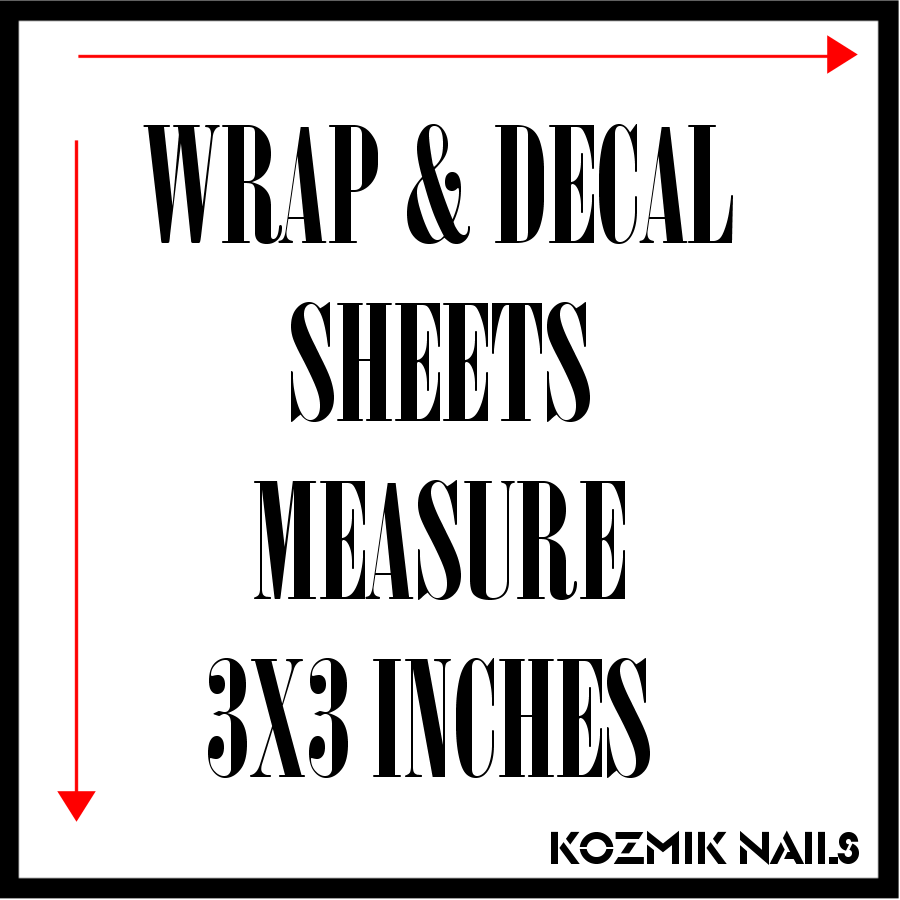 Kozmik Customs - Mots en feuille d'emballage - Noms et phrases