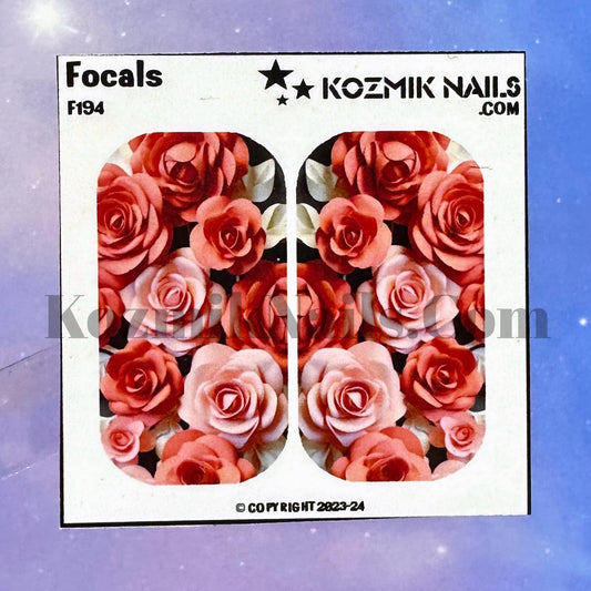 F194 Red & Pink Roses