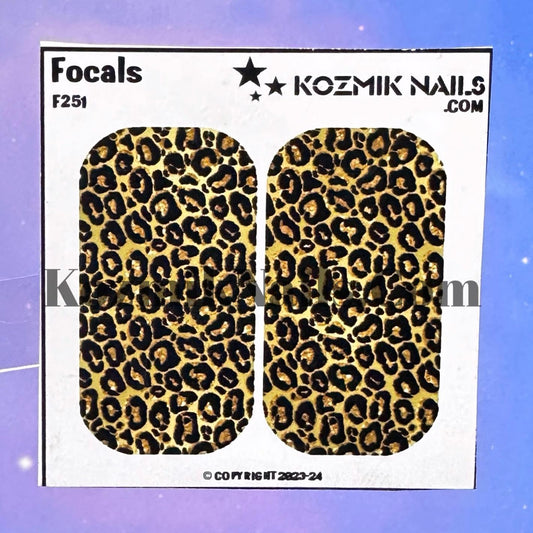 F251 Cheetah Print Mixed Small