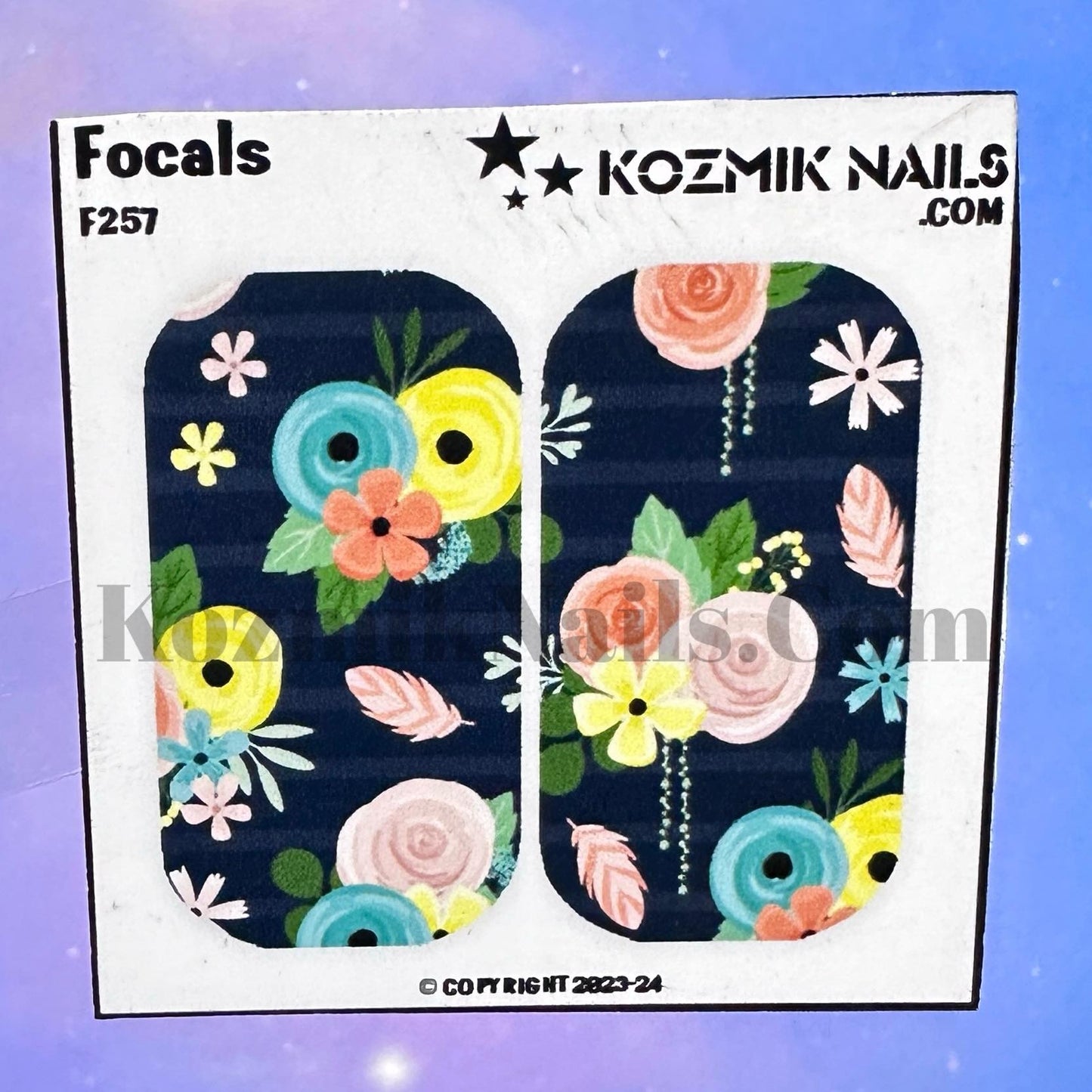 F257 Whimsical Flowers