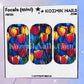 F321 Stained Glass Tulips