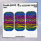 F013 Rainbow Leopard Zebra Print