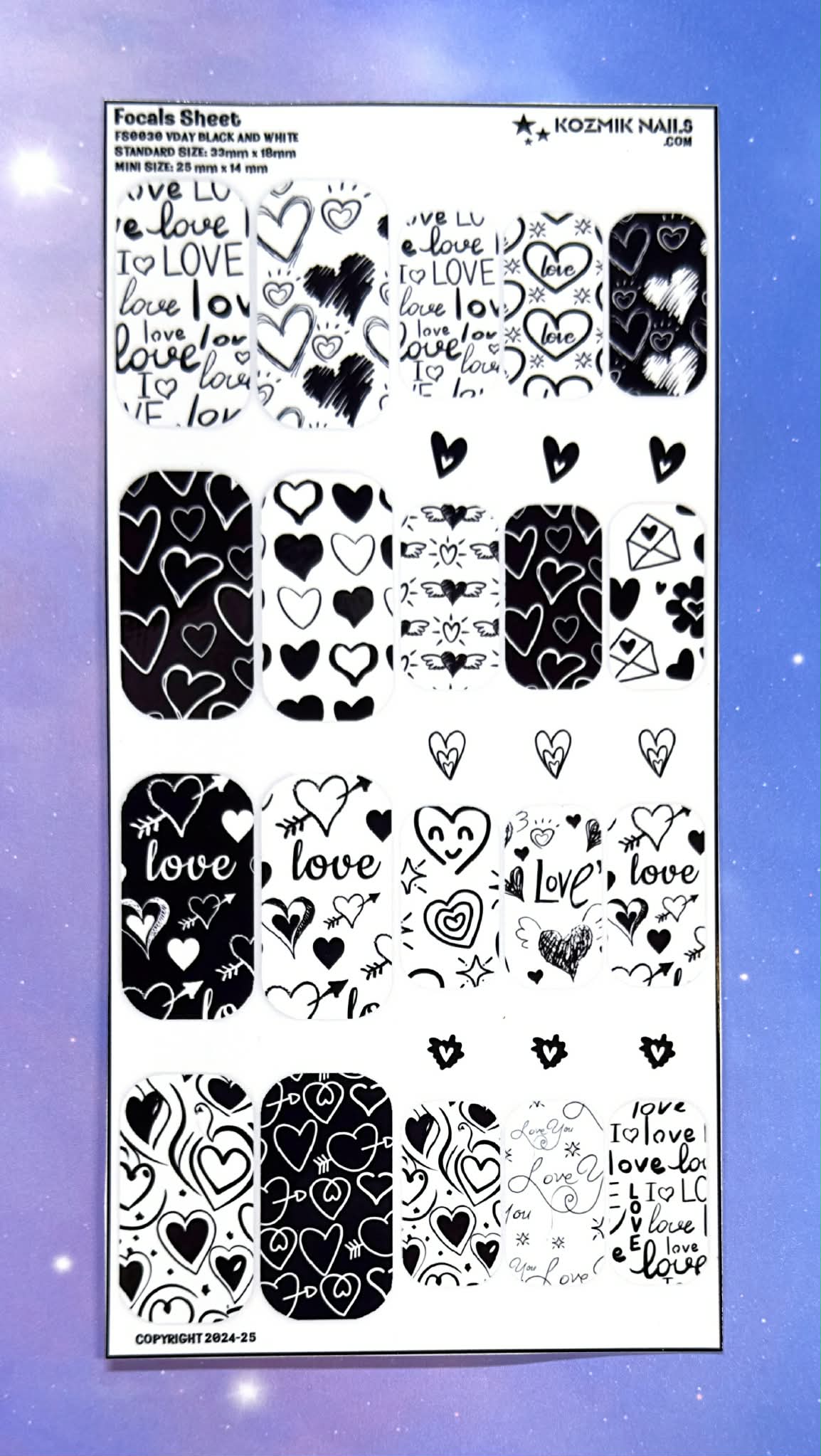 FS0030 VDay Black And White