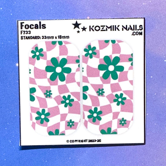 F733 Retro Daisies 2