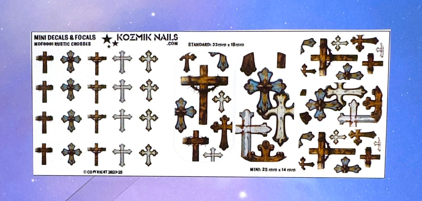 MDF0001 Rustic Crosses