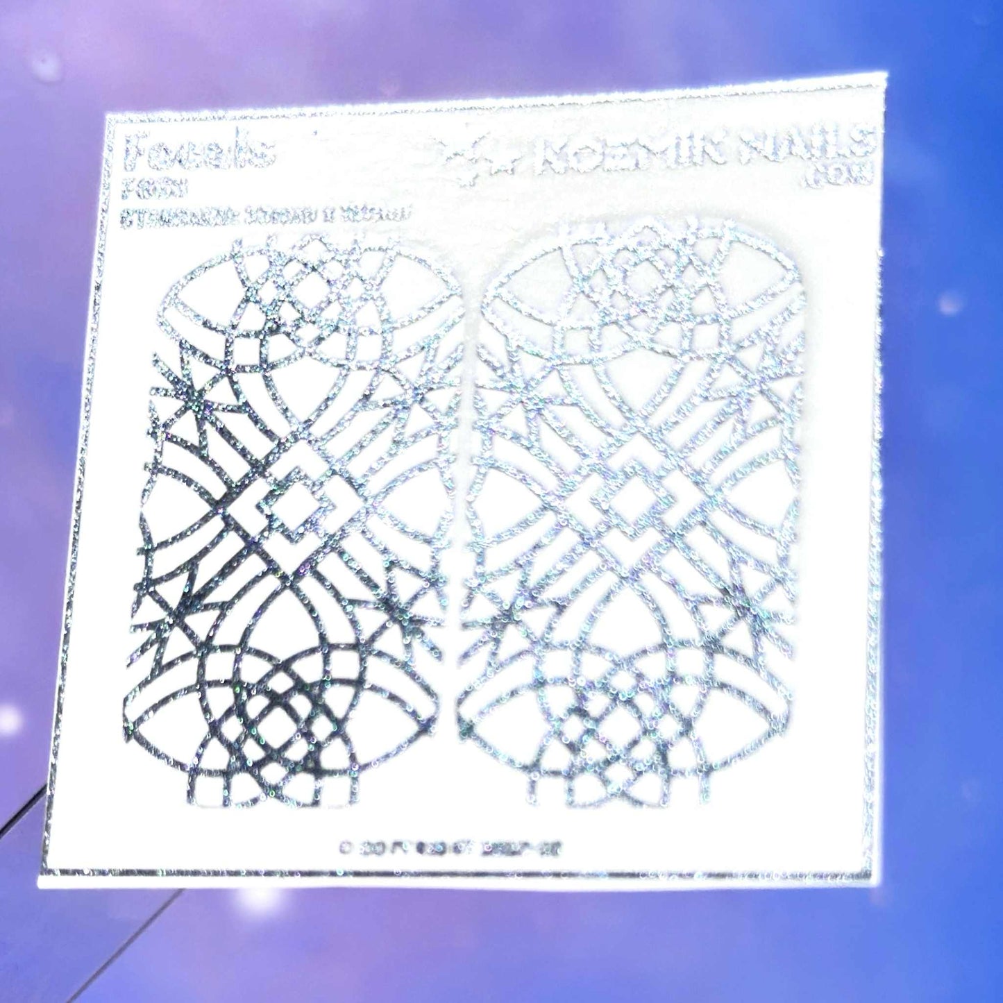 F663 Geometric Stained Glass