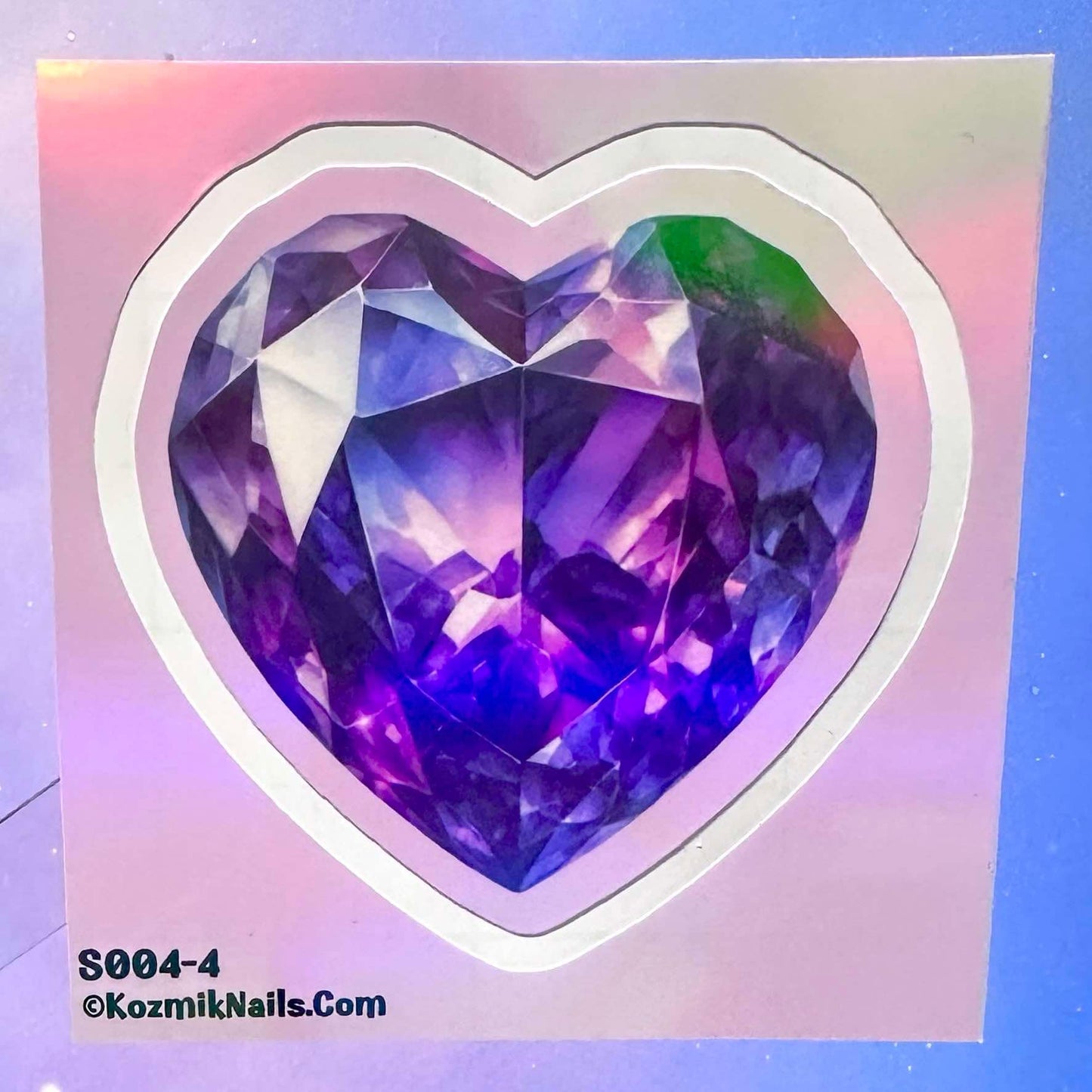 S004 Heart Jewels Decorative Stickers