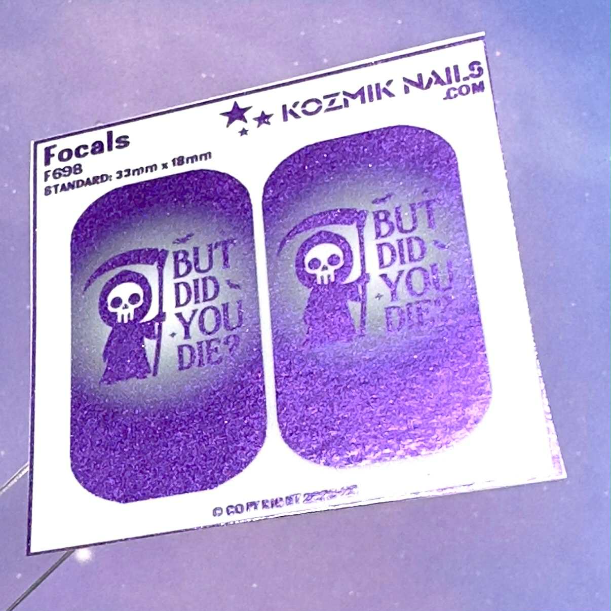 F698 But Did You Die?