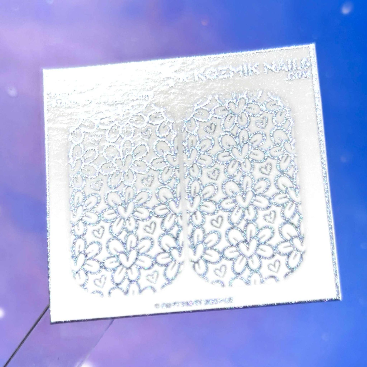 F658 Hearts in Flowers Doodles