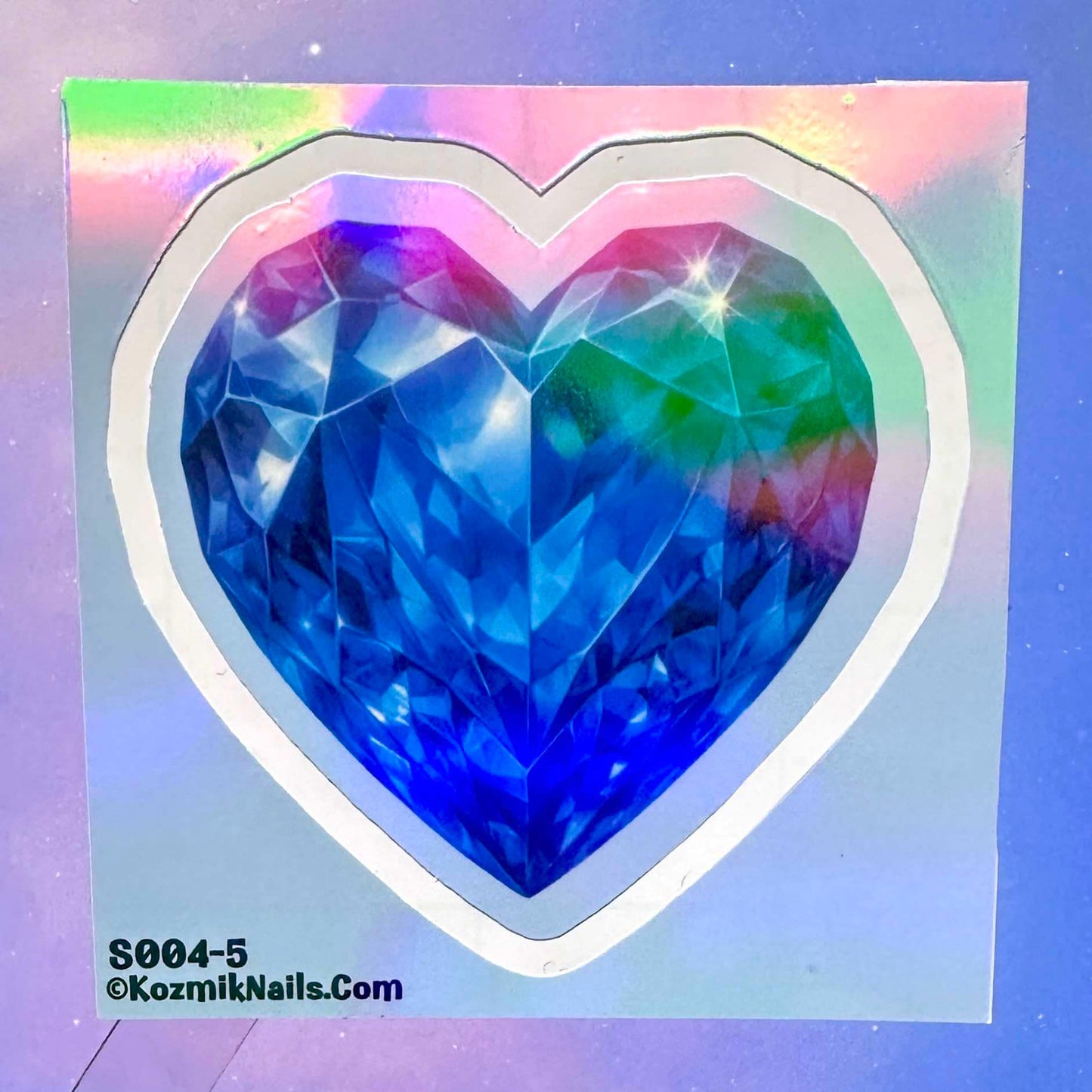 S004 Heart Jewels Decorative Stickers