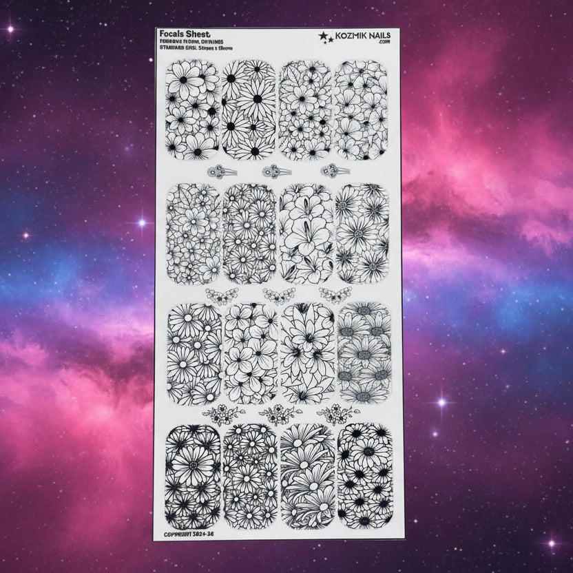 FS0034 Floral Outlines