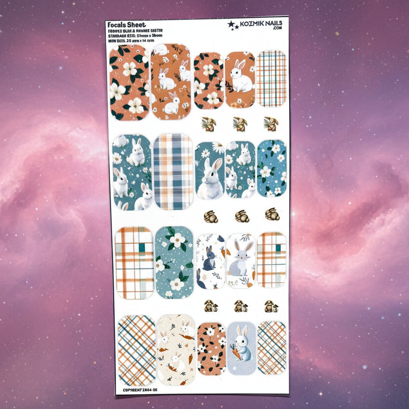 FS0032 Blue & Orange Easter