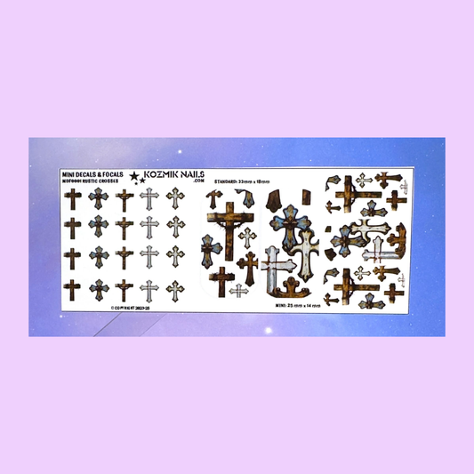 MDF0001 Rustic Crosses