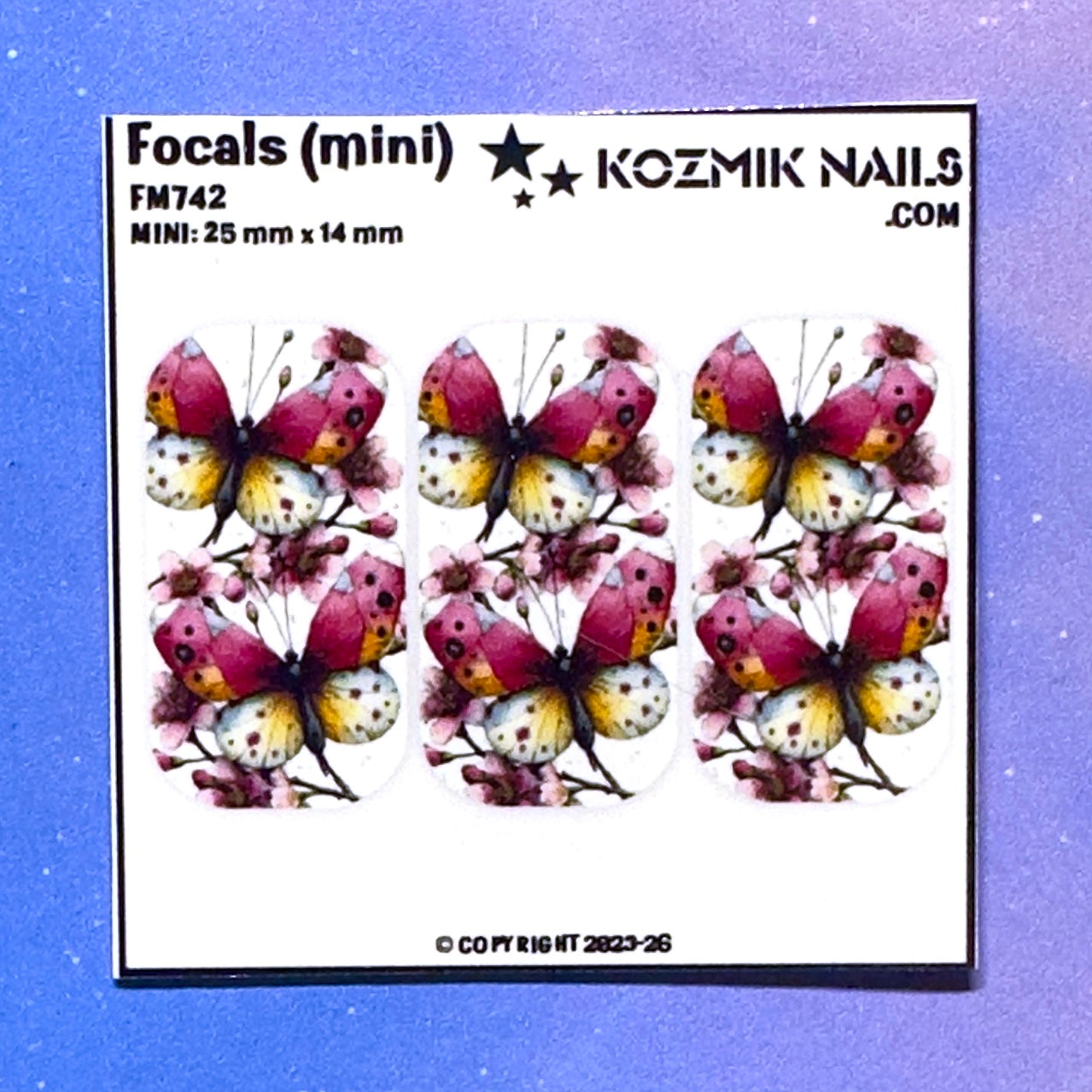 F742 Butterfly Whimsy