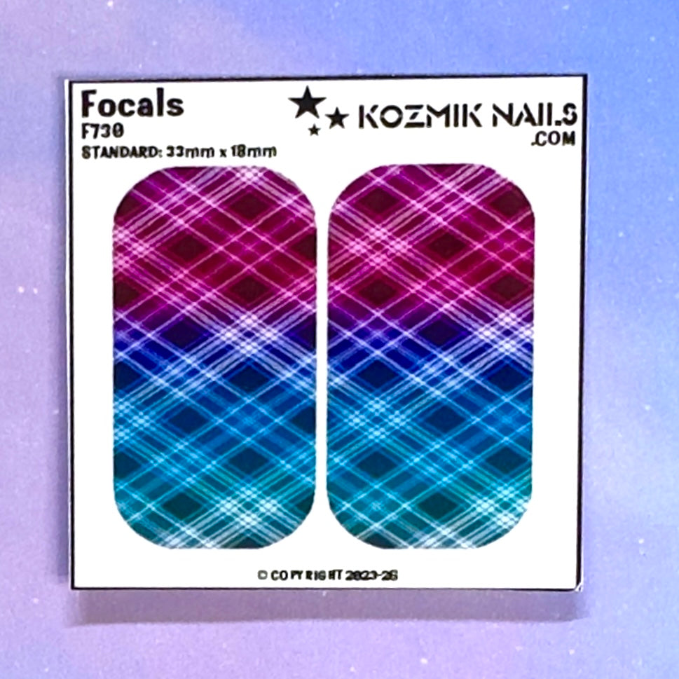 F730 Pink Purple Aqua Plaid 2