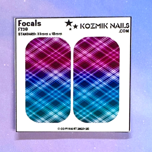 F730 Pink Purple Aqua Plaid 2