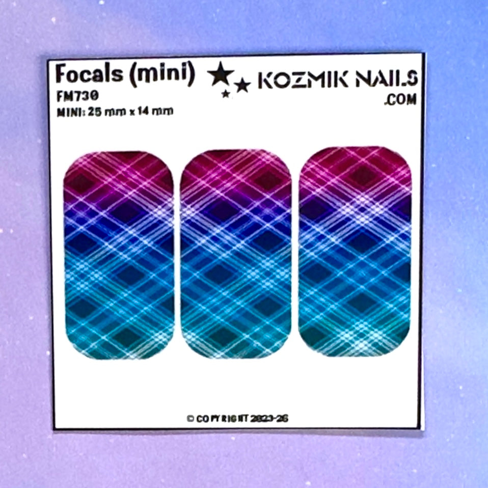 F730 Pink Purple Aqua Plaid 2