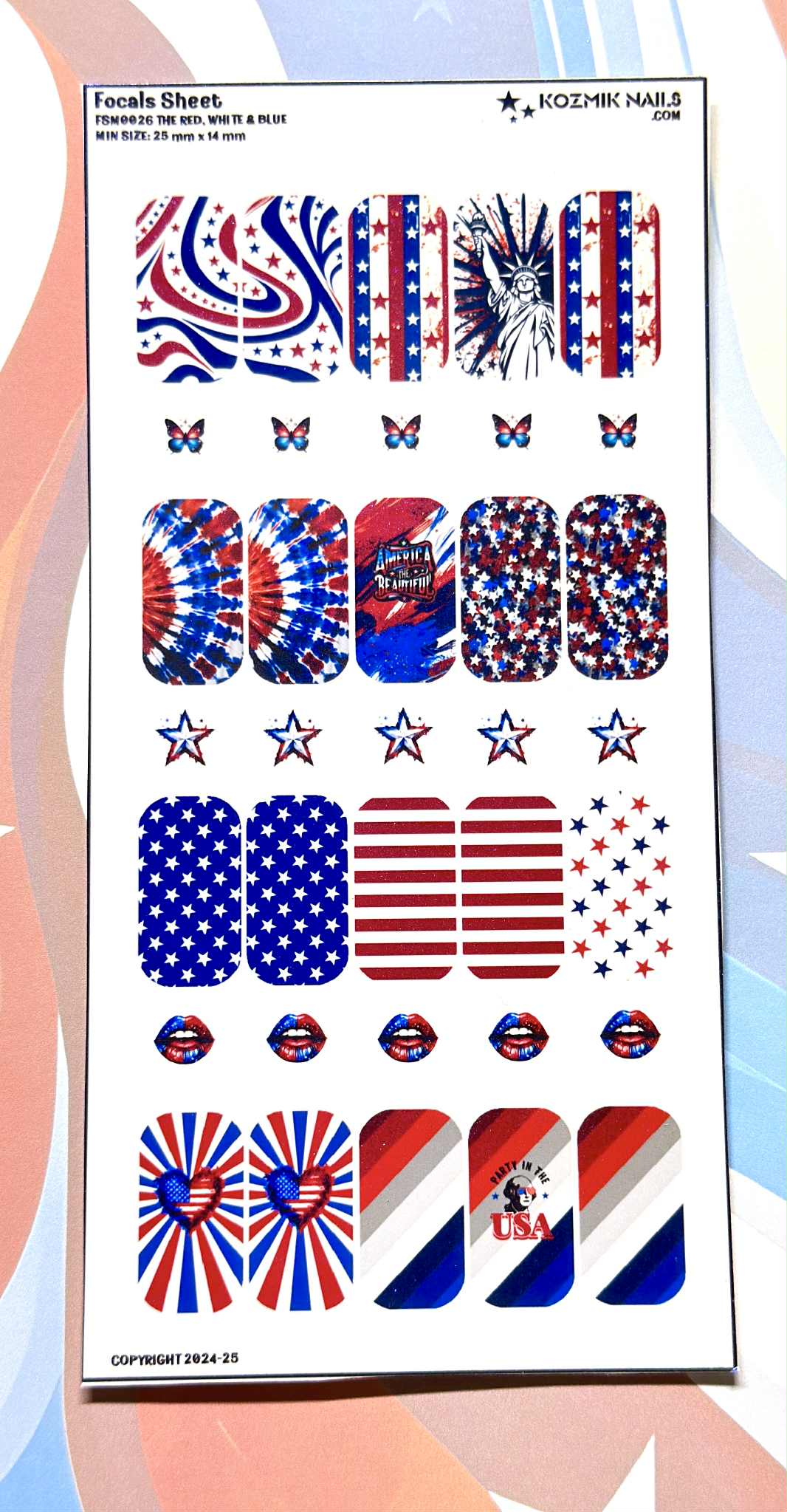 FS0026 The Red White and Blue