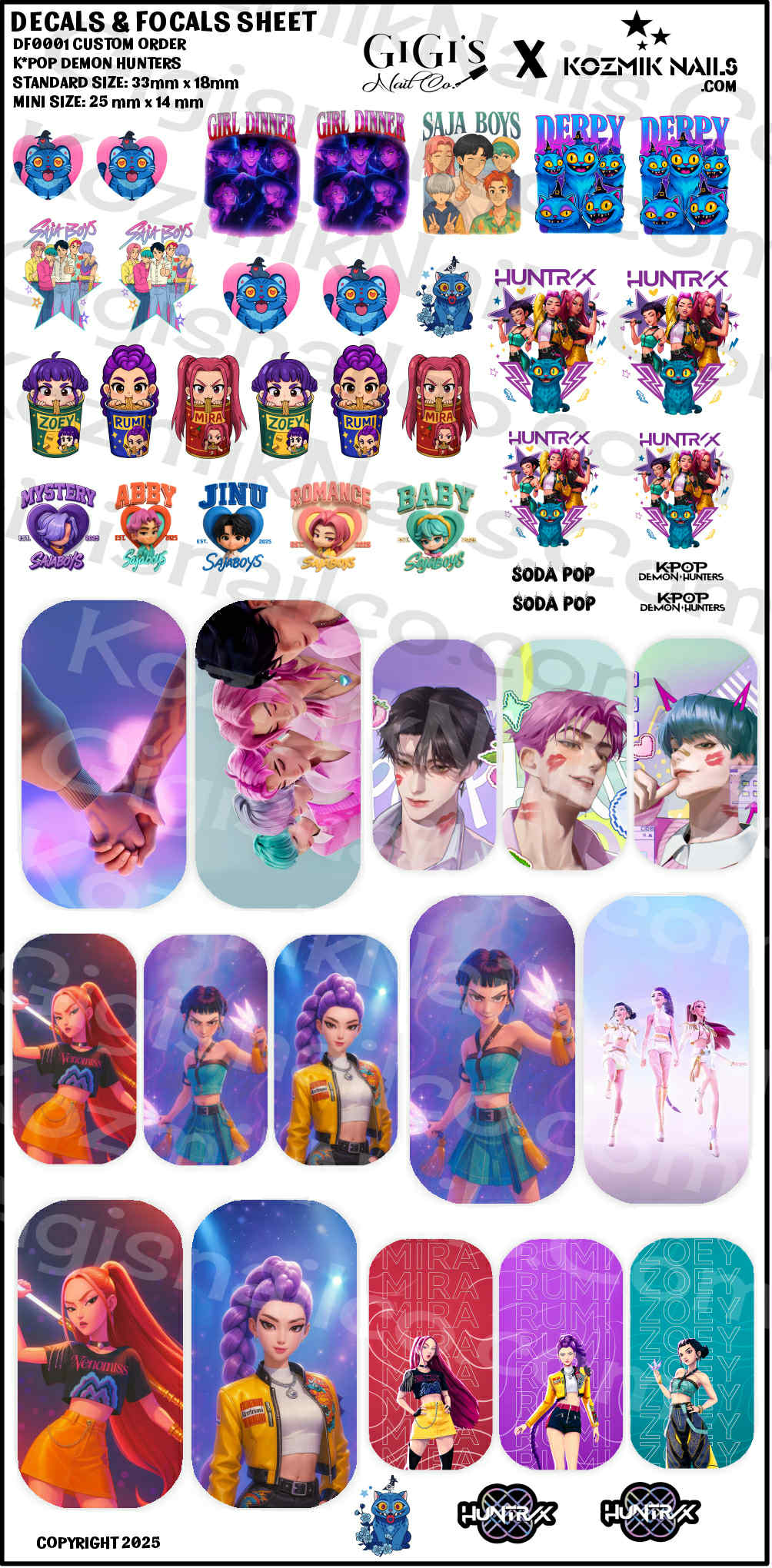 DF0001 KPOP DEMON HUNTERS