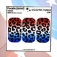 F665 Patriotic Leopard Print