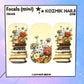 F448 Books with Flowers 1